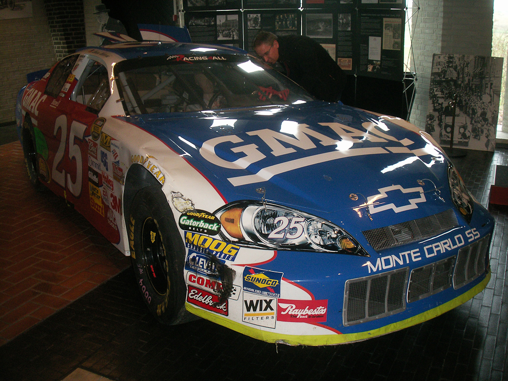 En af de nye biler i samlingen - En Chevrolet Nascar.
(Foto: Motorsporten.dk)